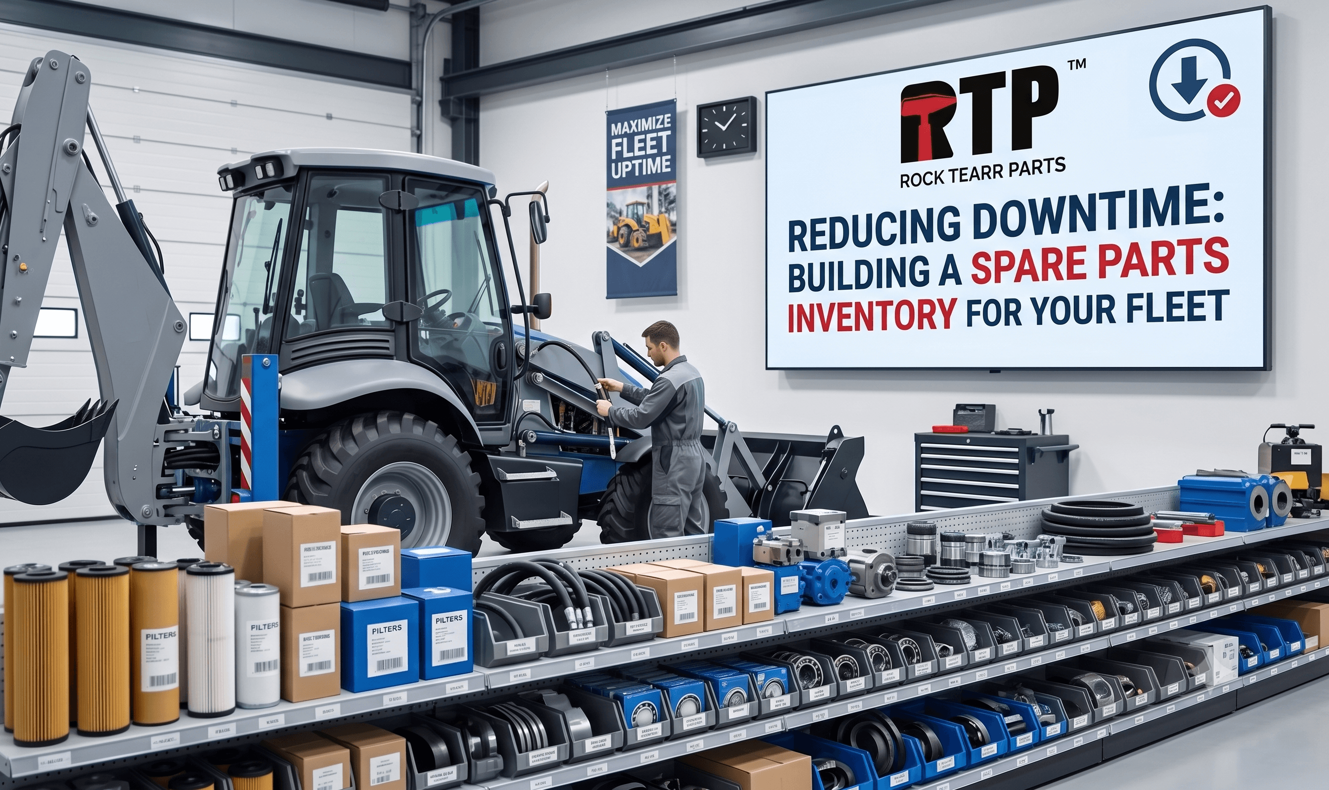 Reducing Downtime: Building a Spare Parts Inventory for Your Fleet